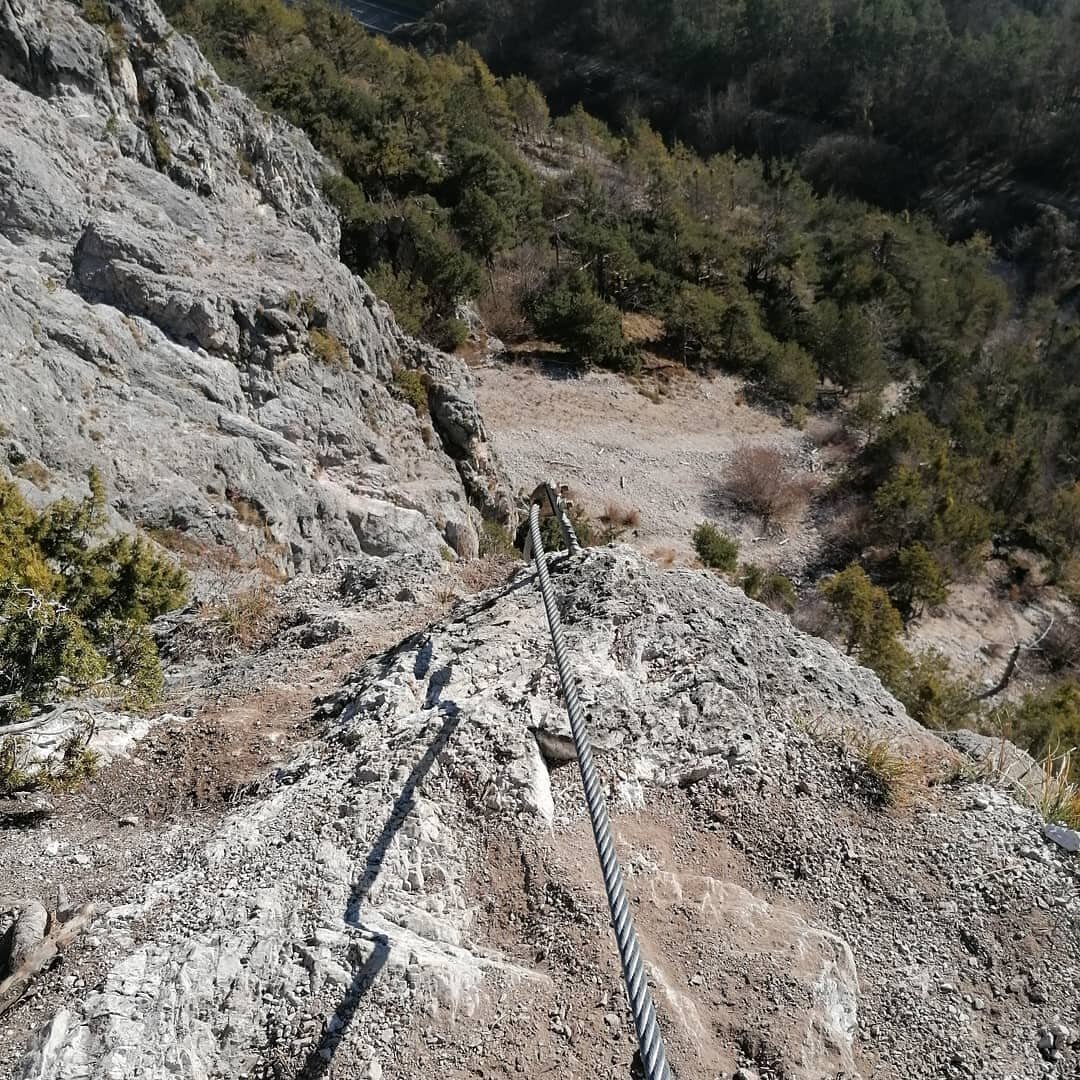 via ferrata Haiming #ötztal #outdoor #sun #nature #tirol #visitaustria #petzl